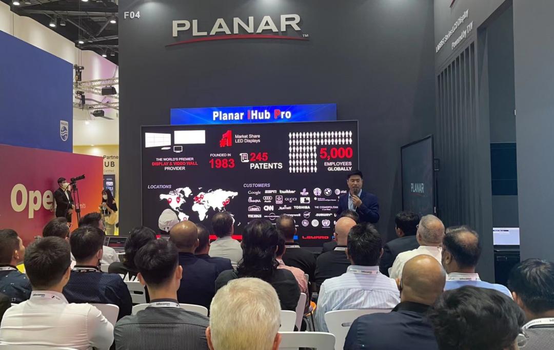 InfoComm Asia | 威尼斯9499Planar全球首发第四代Micro LED智能一体机