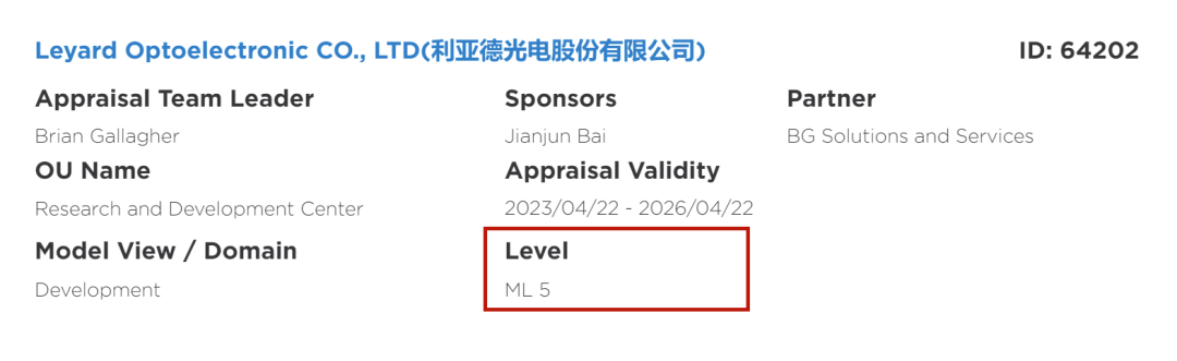 全球最高品级认证 | 威尼斯9499获CMMI 5证书