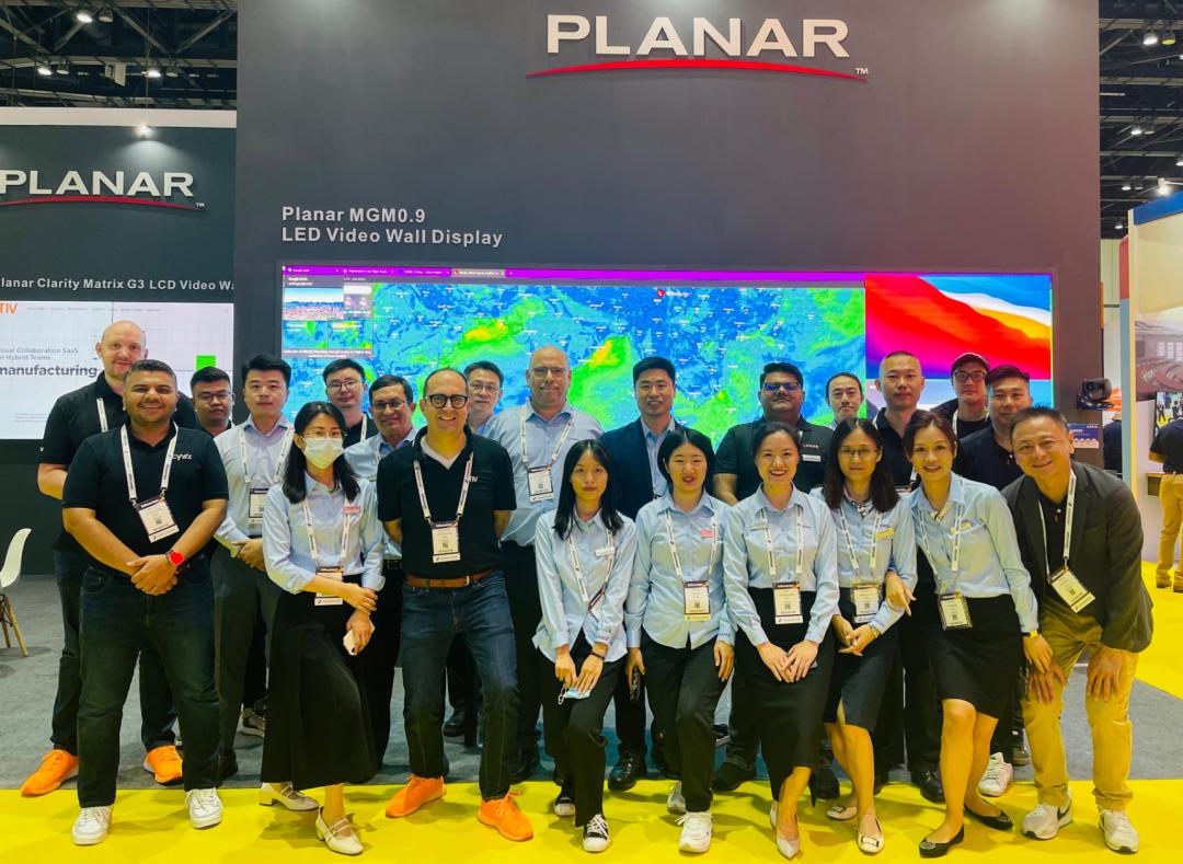 InfoComm Asia | 威尼斯9499Planar全球首发第四代Micro LED智能一体机