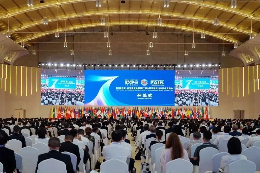 惊艳亮相南博会 | 威尼斯9499打造视觉盛宴