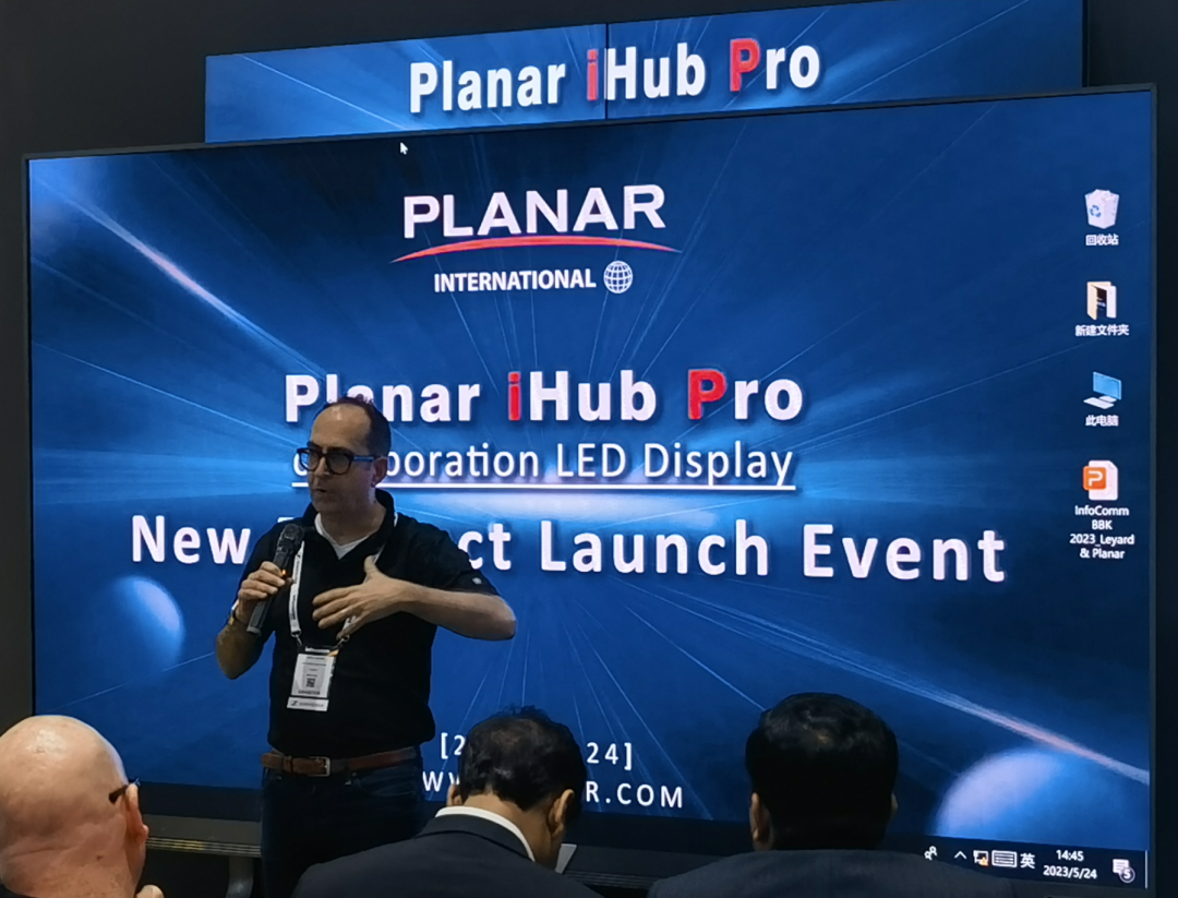 InfoComm Asia | 威尼斯9499Planar全球首发第四代Micro LED智能一体机