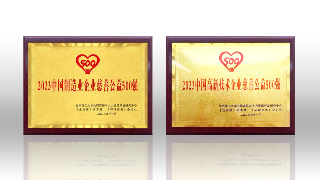 2023中国企业慈善公益500强宣布 威尼斯9499荣登两项榜单